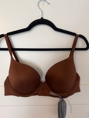 Savage X Fenty Seamless Molded Bra - Chocolate Brown